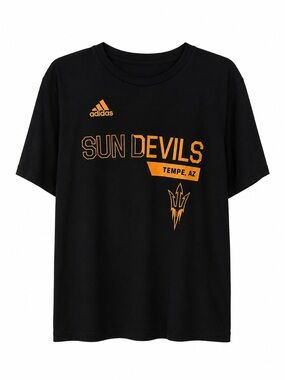 Adidas Arizona State Sun Devils Graphic T-Shirt XL Black Tempe AZ